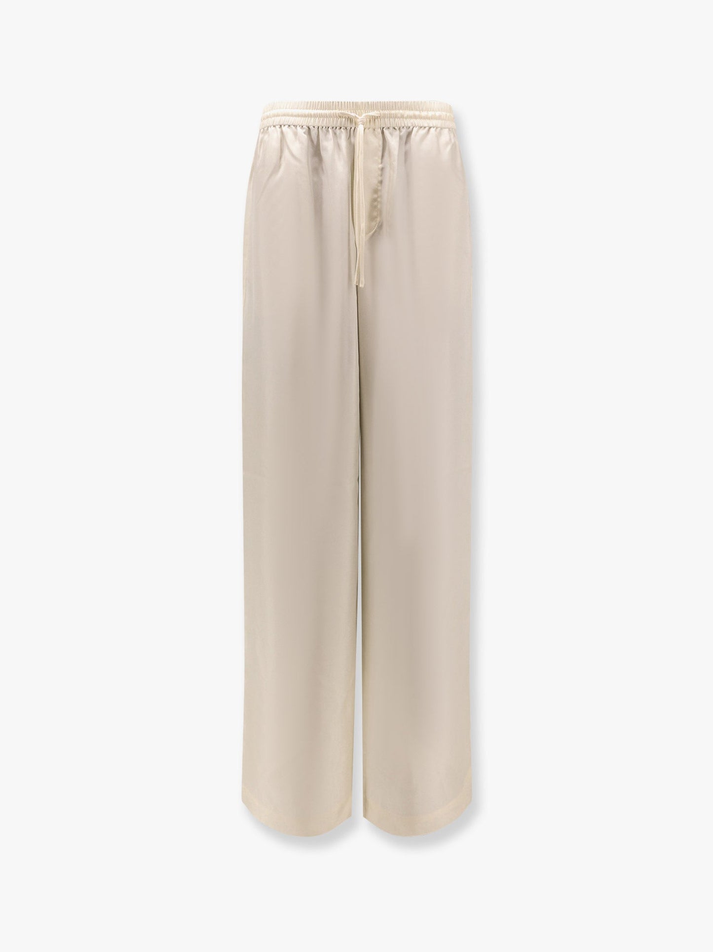 Jogger silk trousers