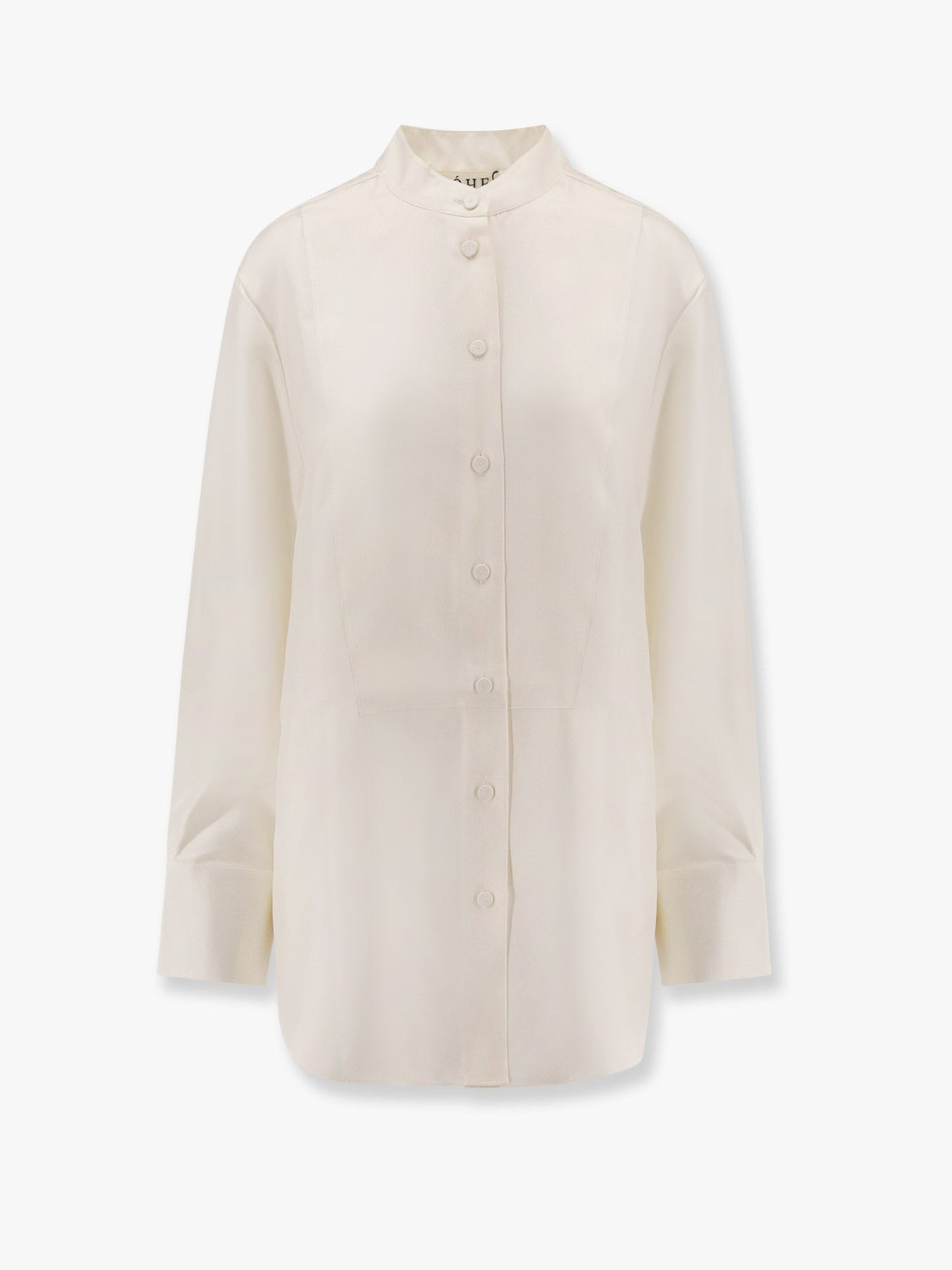 Camicia tuxedo in seta