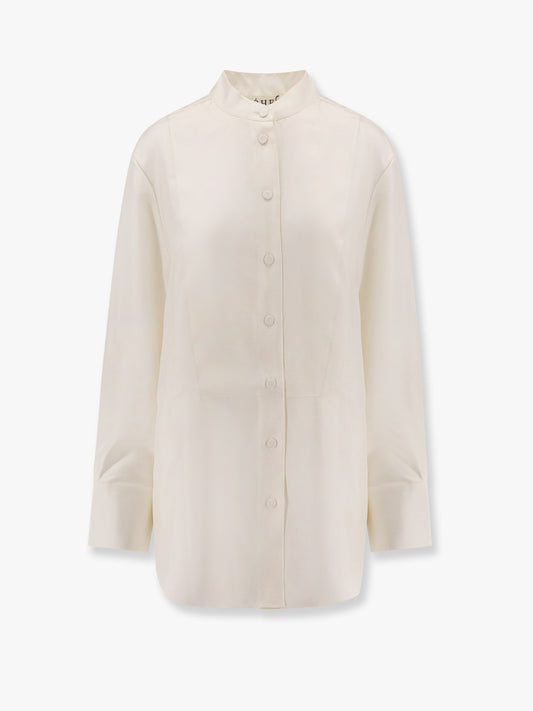Tuxedo silk shirt