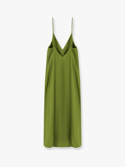 Silk dress with laces thumbnail