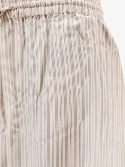 Silk striped trousers thumbnail