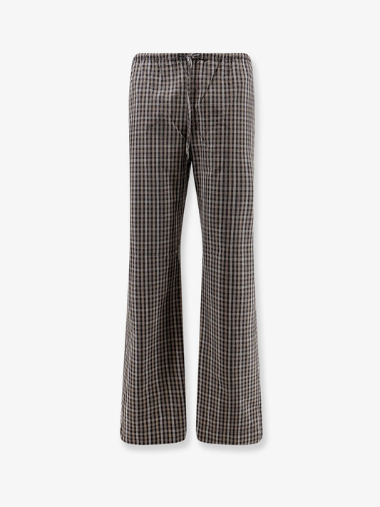 Madras cotton trousers
