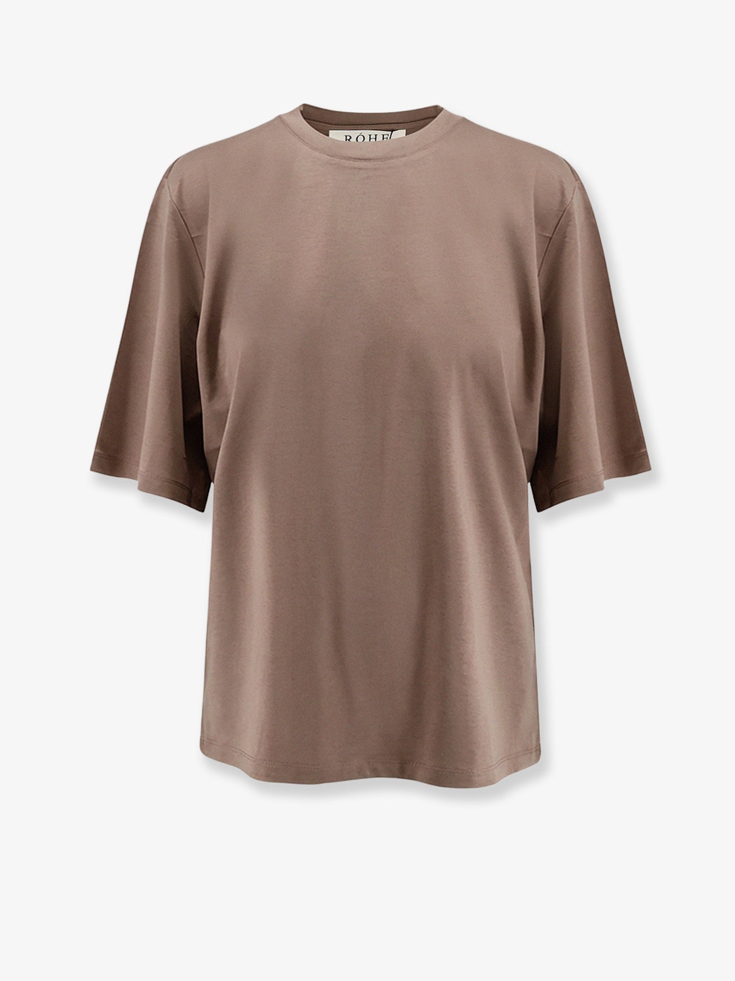 Cotton, modal and silk blend T-shirt