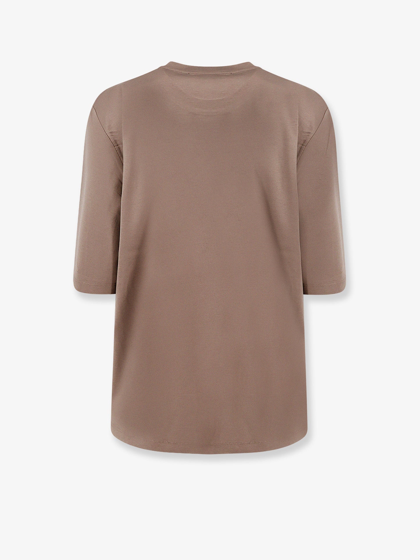 Cotton, modal and silk blend T-shirt