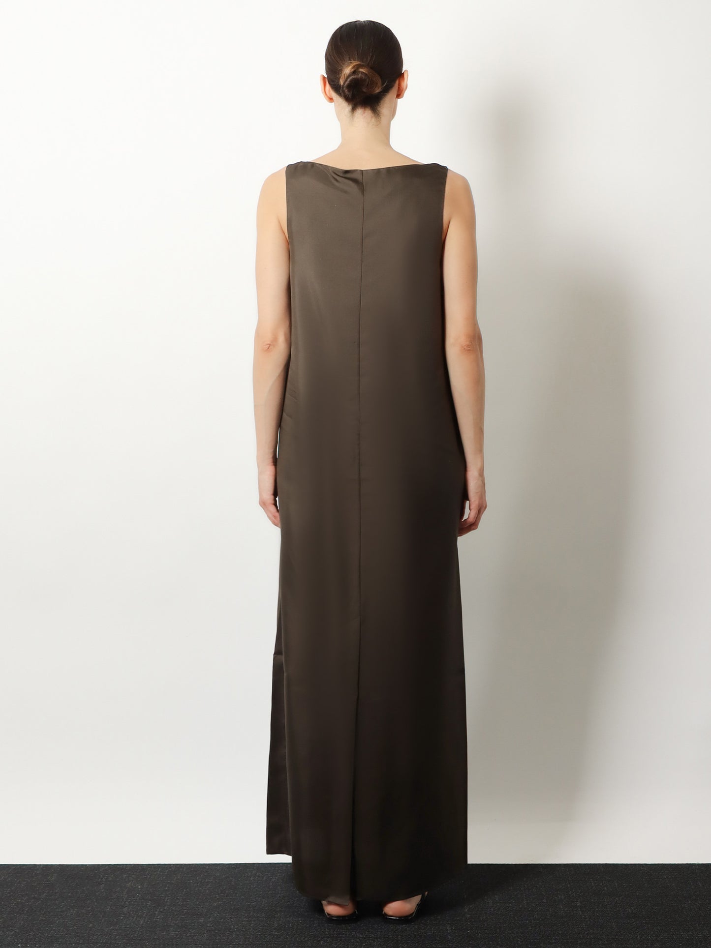 Long silk dress