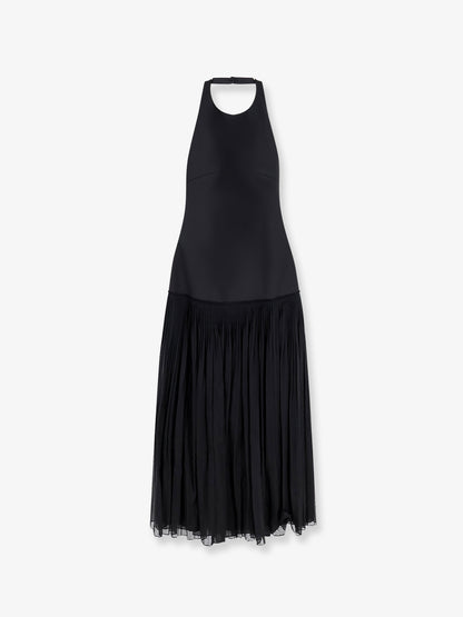 Pleated long dress thumbnail