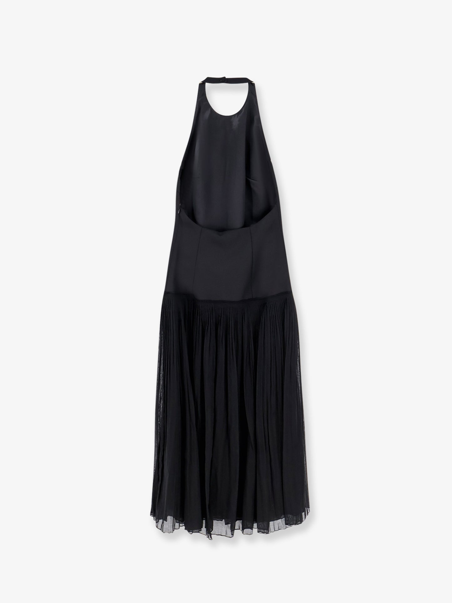 Pleated long dress