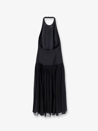 Pleated long dress thumbnail