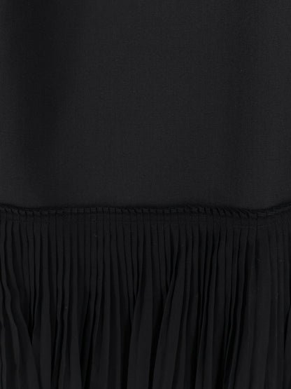 Pleated long dress thumbnail
