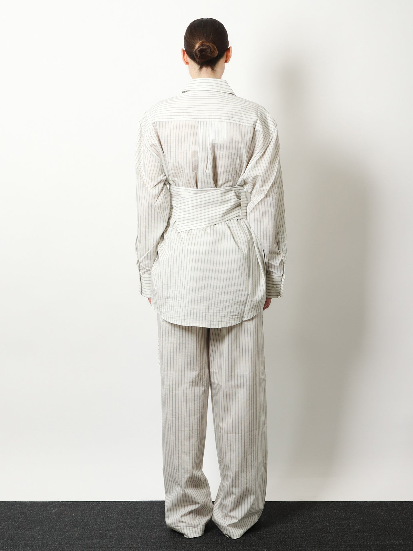 Silk and cotton blend shirt