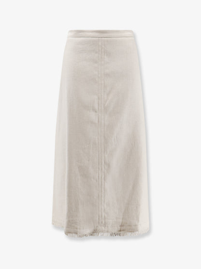 Smmfiocchi linen and cotton skirt thumbnail