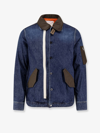 Denim Jacket with nylon inserts thumbnail