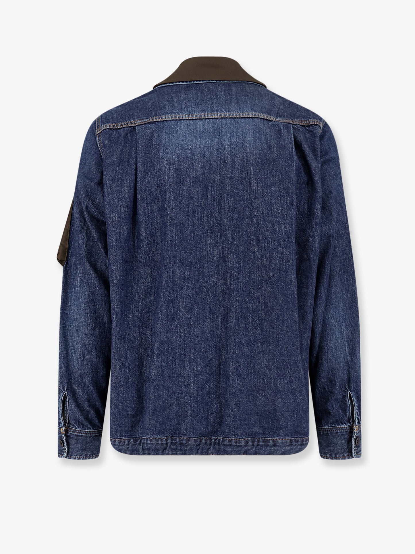 Denim Jacket with nylon inserts