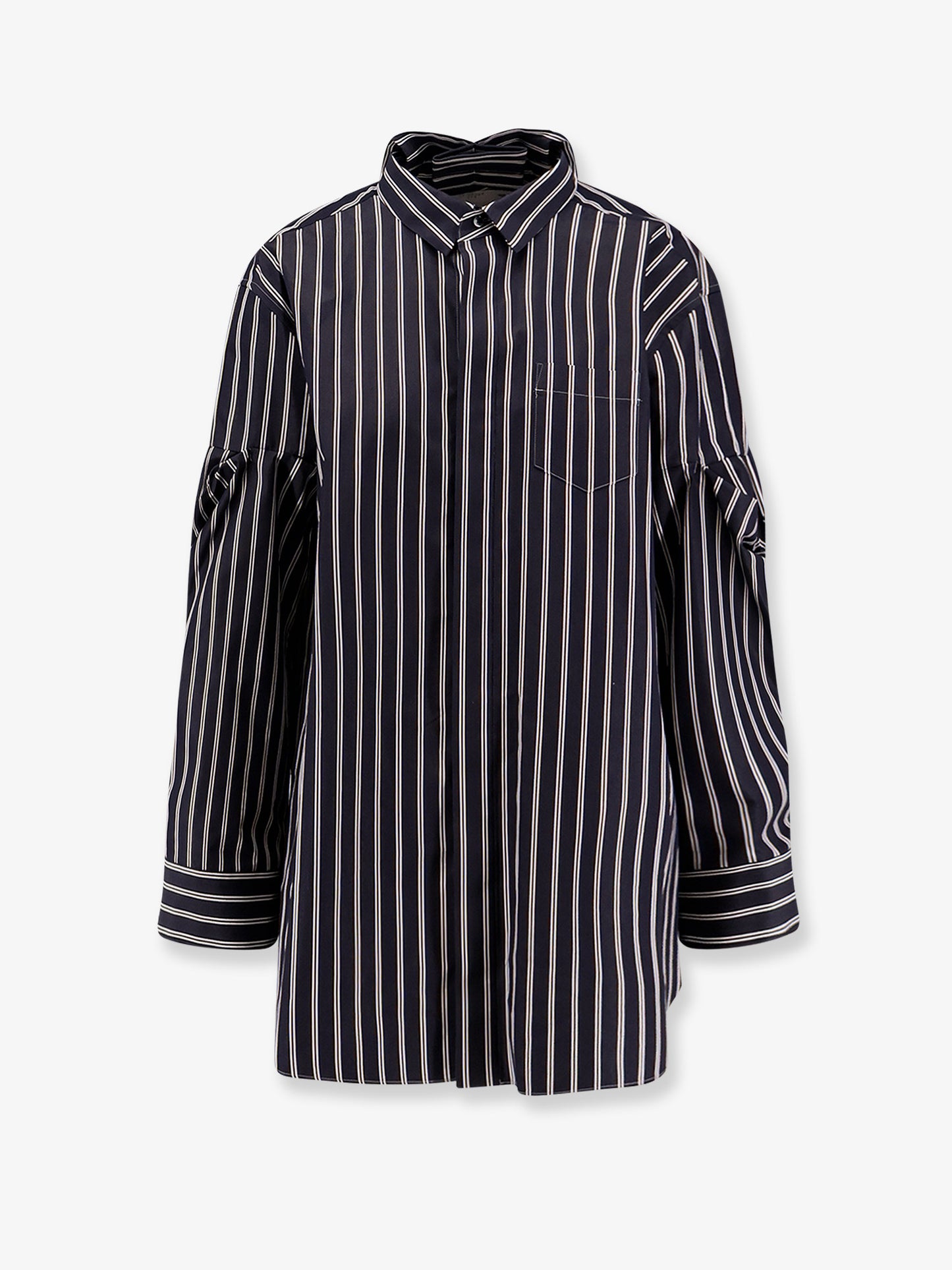 Oversize striped shirt