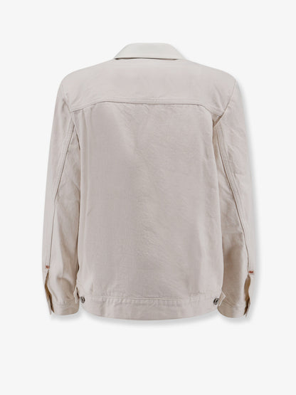 Blazer with white denim insert on the back thumbnail