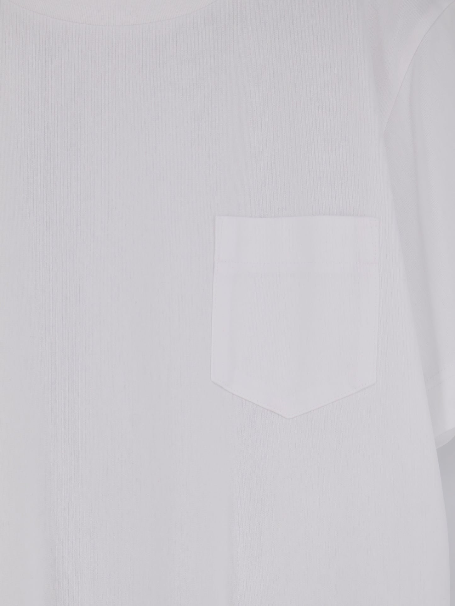 Cotton and polyester t-shirt