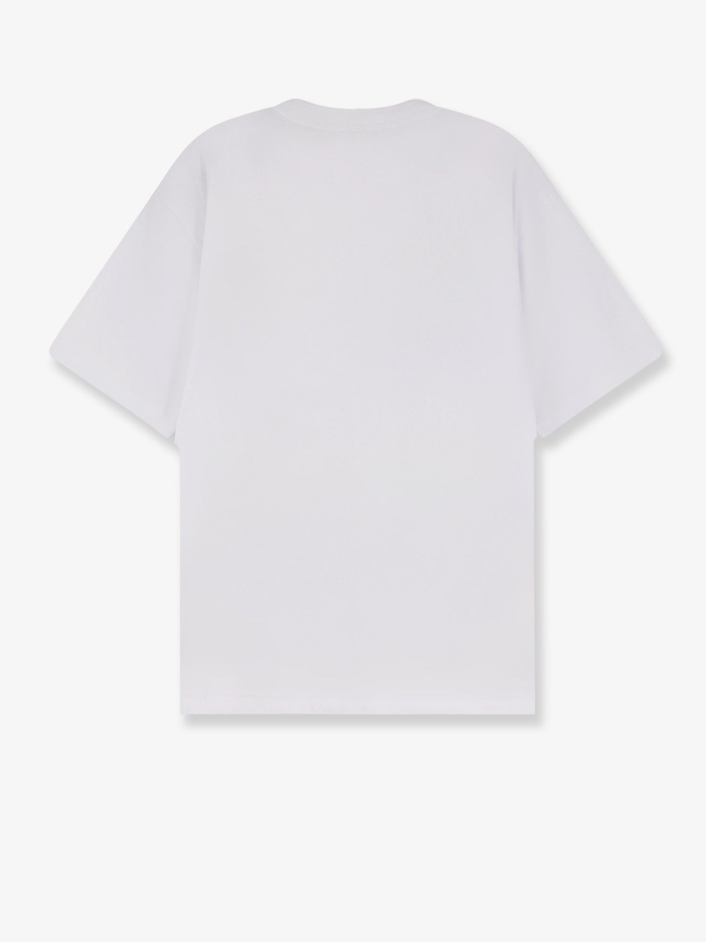 Cotton t-shirt with frontal logo patch