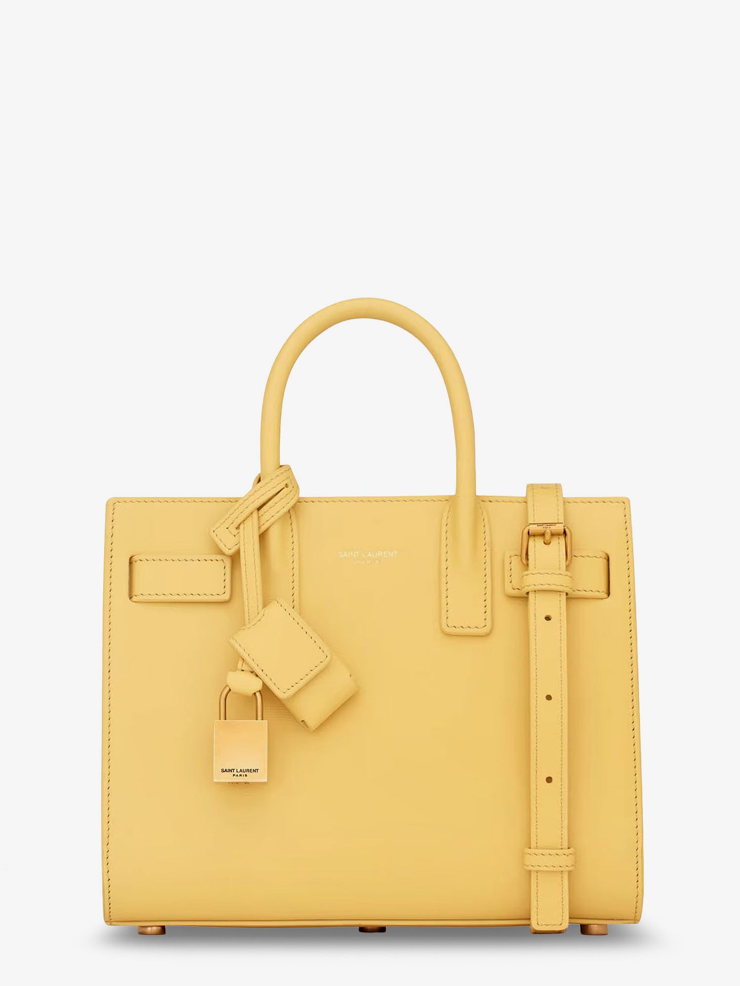 Sac de Jour Nano leather crossbody bag