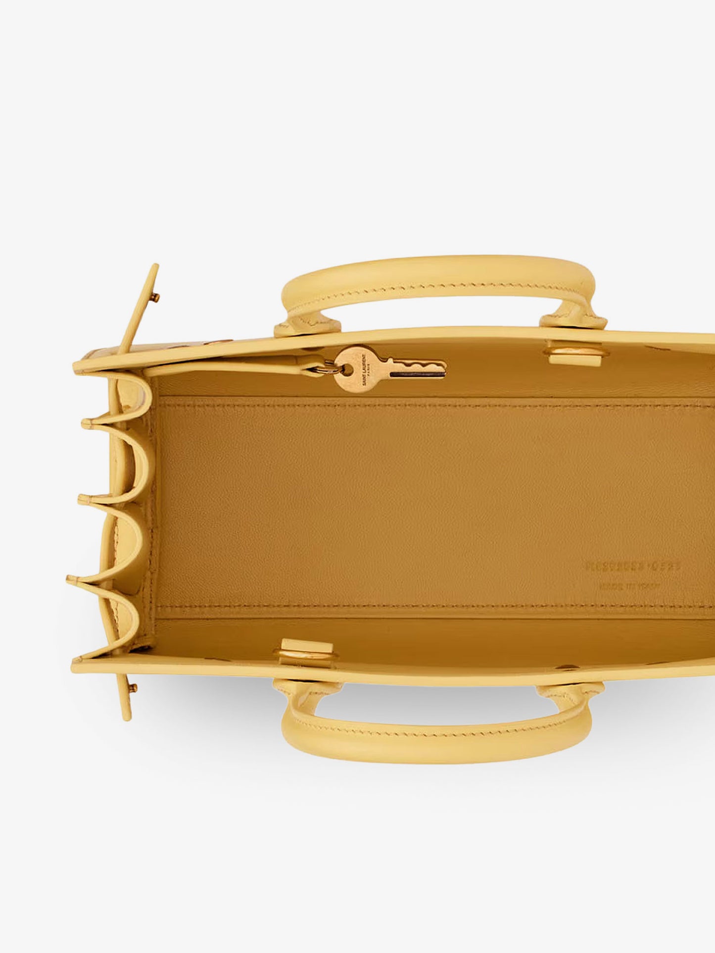 Sac de Jour Nano leather crossbody bag