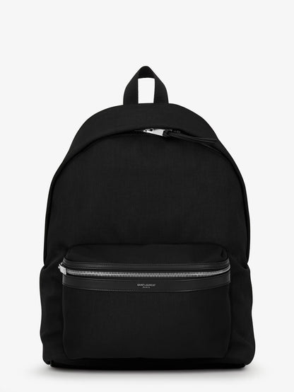 Nylon and leather City backpack thumbnail
