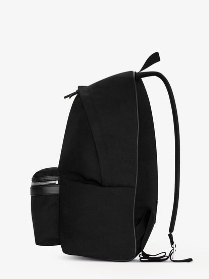 Nylon and leather City backpack thumbnail