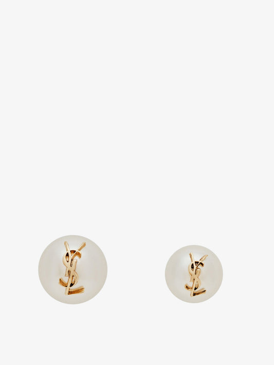 Asymmetric earrings with Cassandre detail
