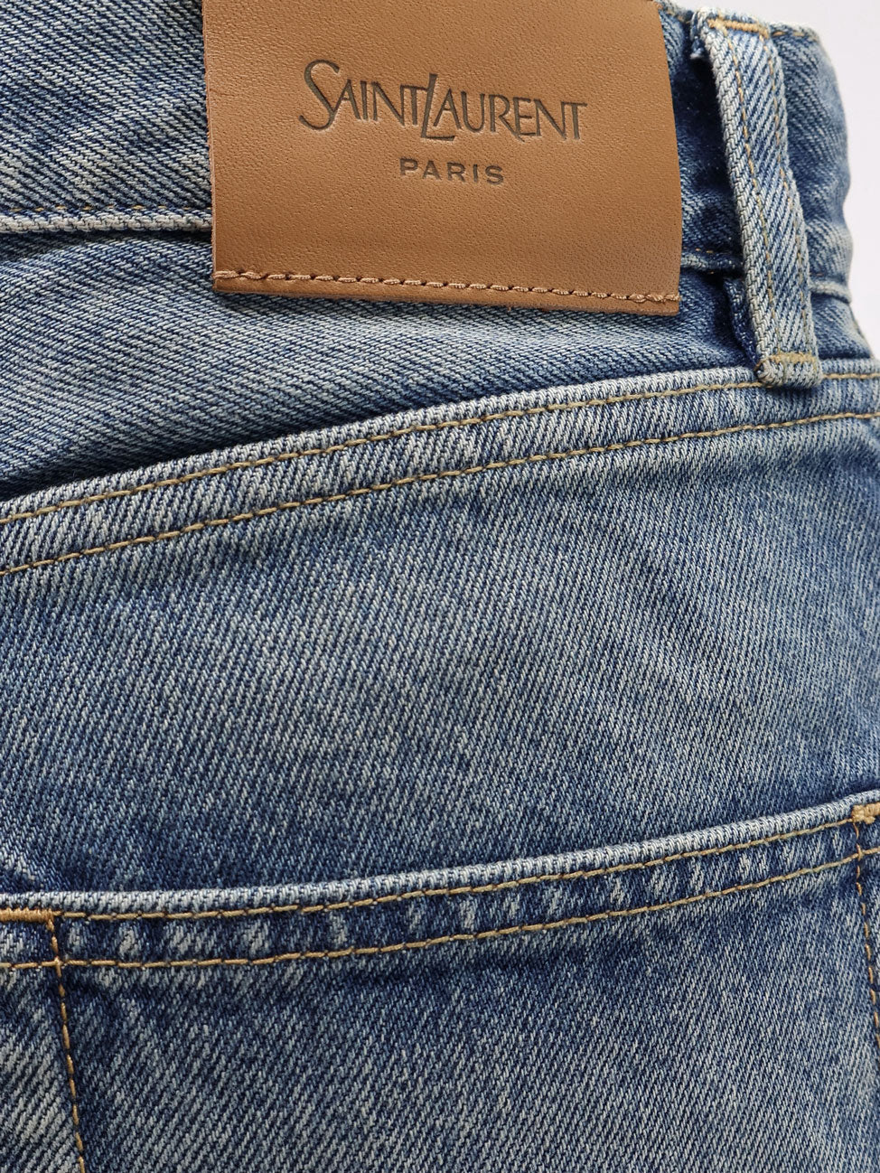 Ankle midi blue denim jeans