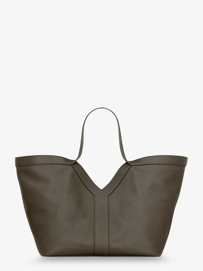 Tote Y hammered leather shoulder bag thumbnail