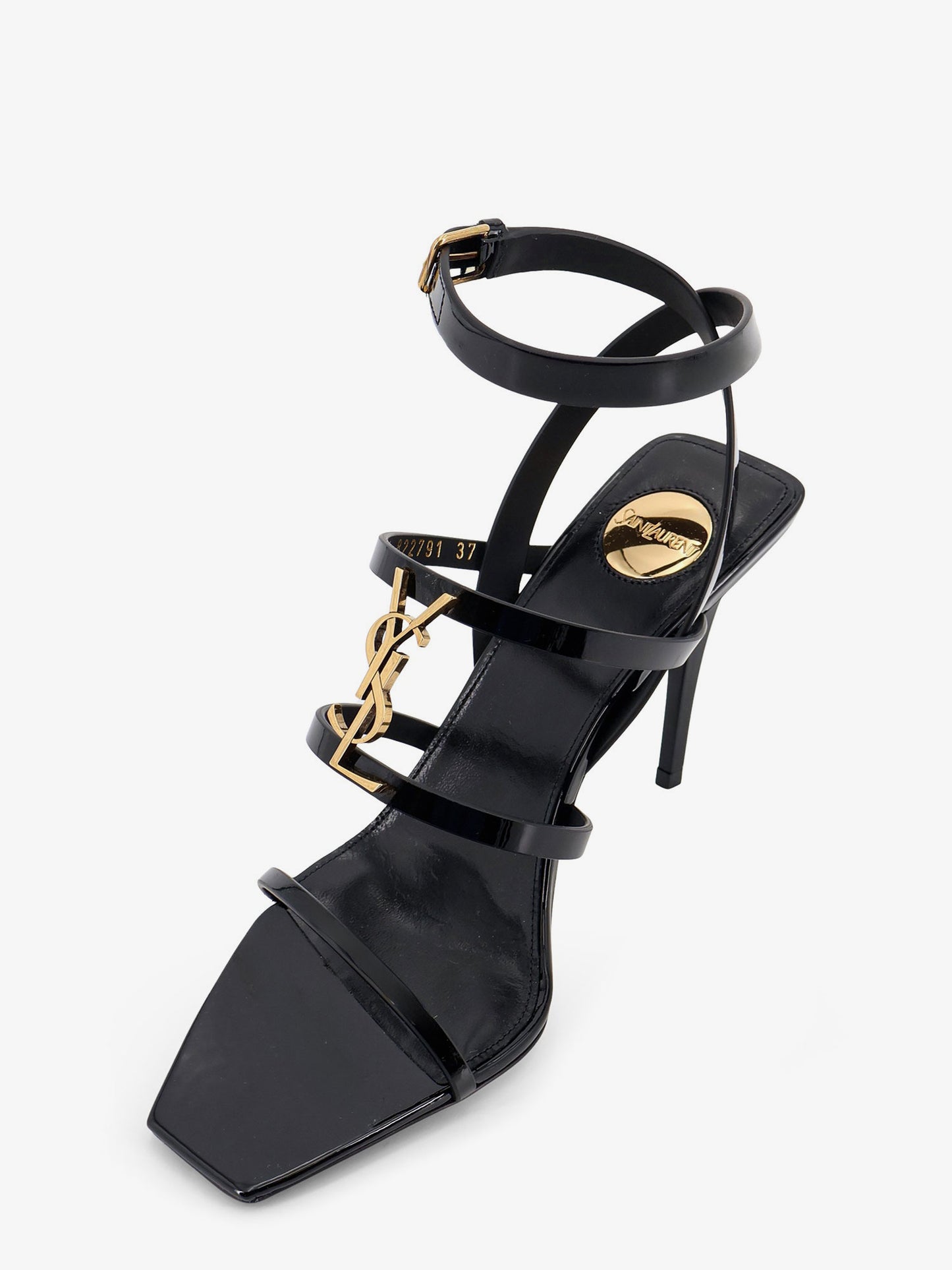 Cassandre patent leather sandals
