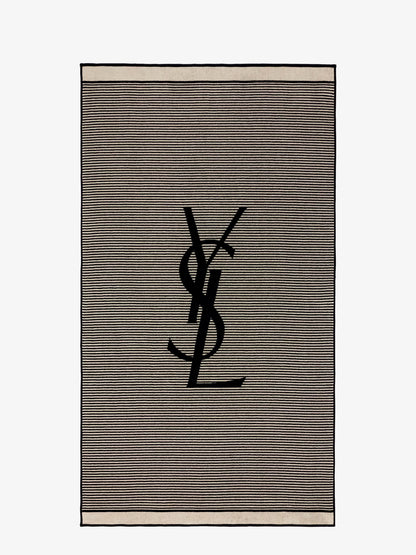 Certified cotton striped beach towel thumbnail