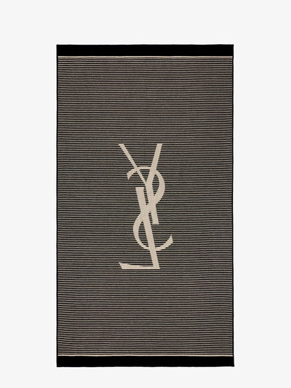 Certified cotton striped beach towel thumbnail