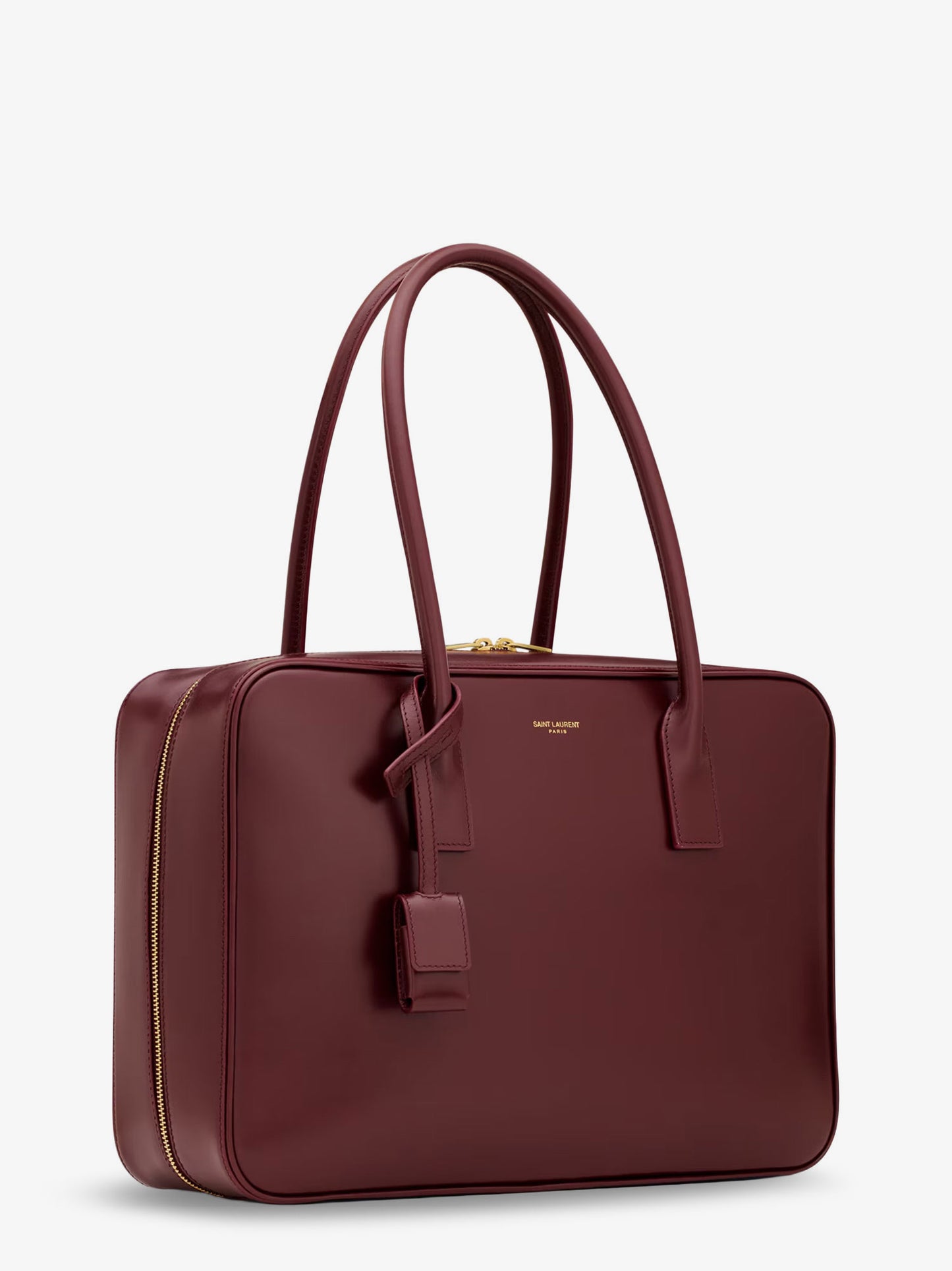 Sac de Jour in Box leather handbag with metal lock detail