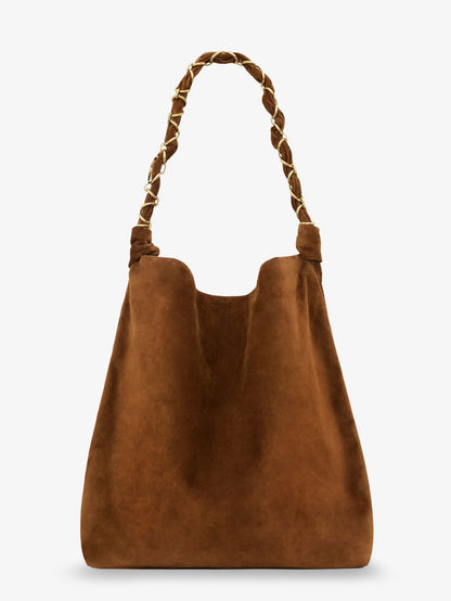 Amalia suede shoulder bag thumbnail