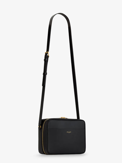 Borsa a tracolla Camera bag in pelle thumbnail