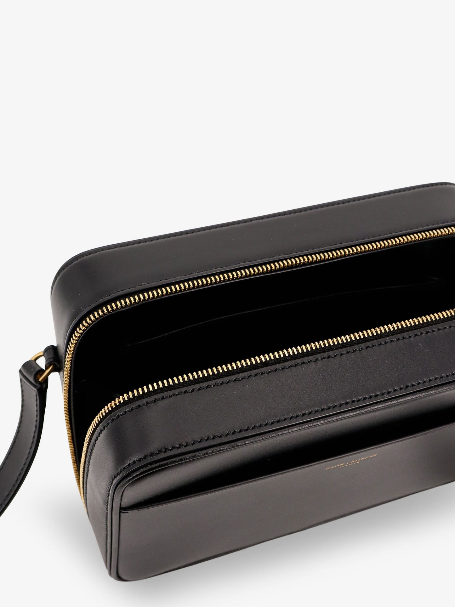 Borsa a tracolla Camera bag in pelle
