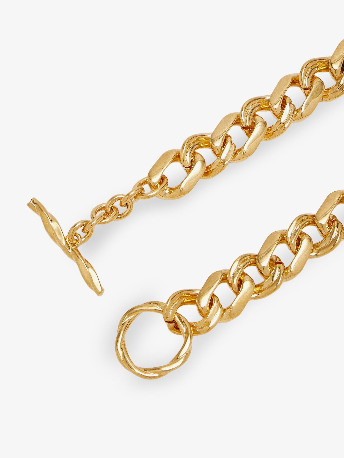 Metal choker necklace