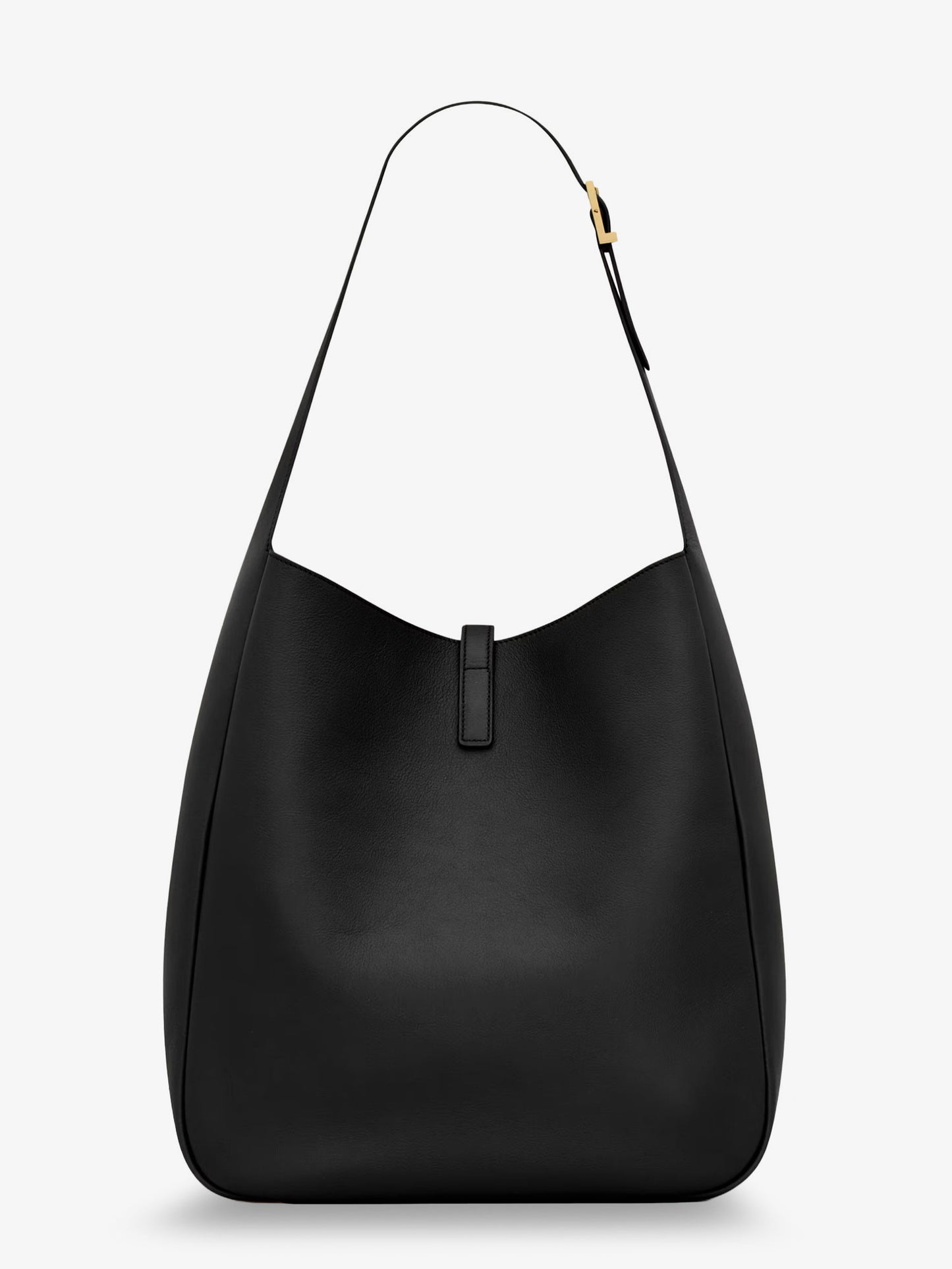 Le 5 à 7 hammered leather shoulder bag