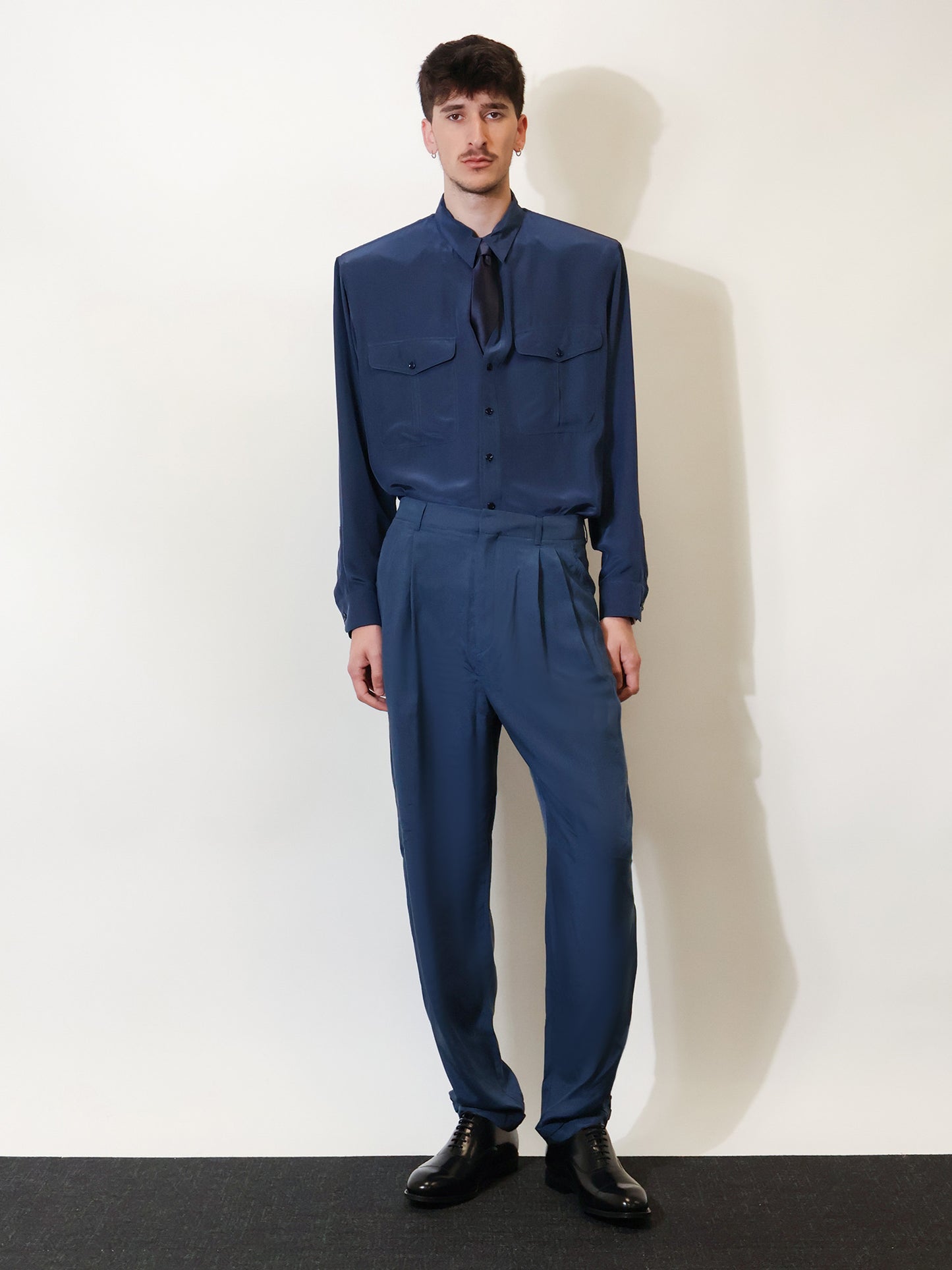 Certified viscose and silk shirt