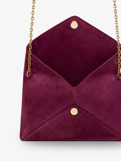 Suede crossbody with metal Cassandre logo thumbnail