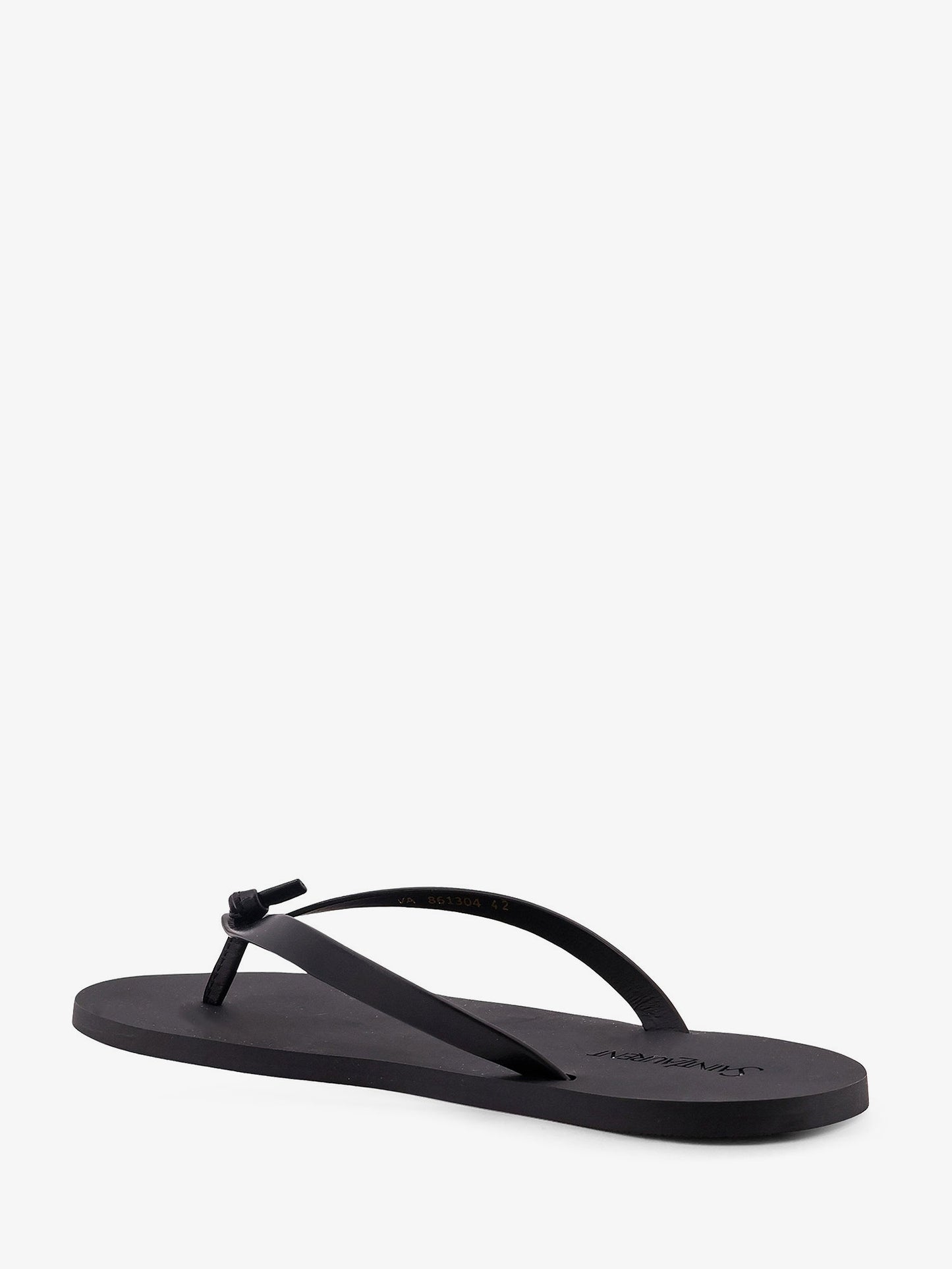 Party low rubber sandals