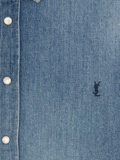 Cassandre Horizon Blue Denim Shirt thumbnail