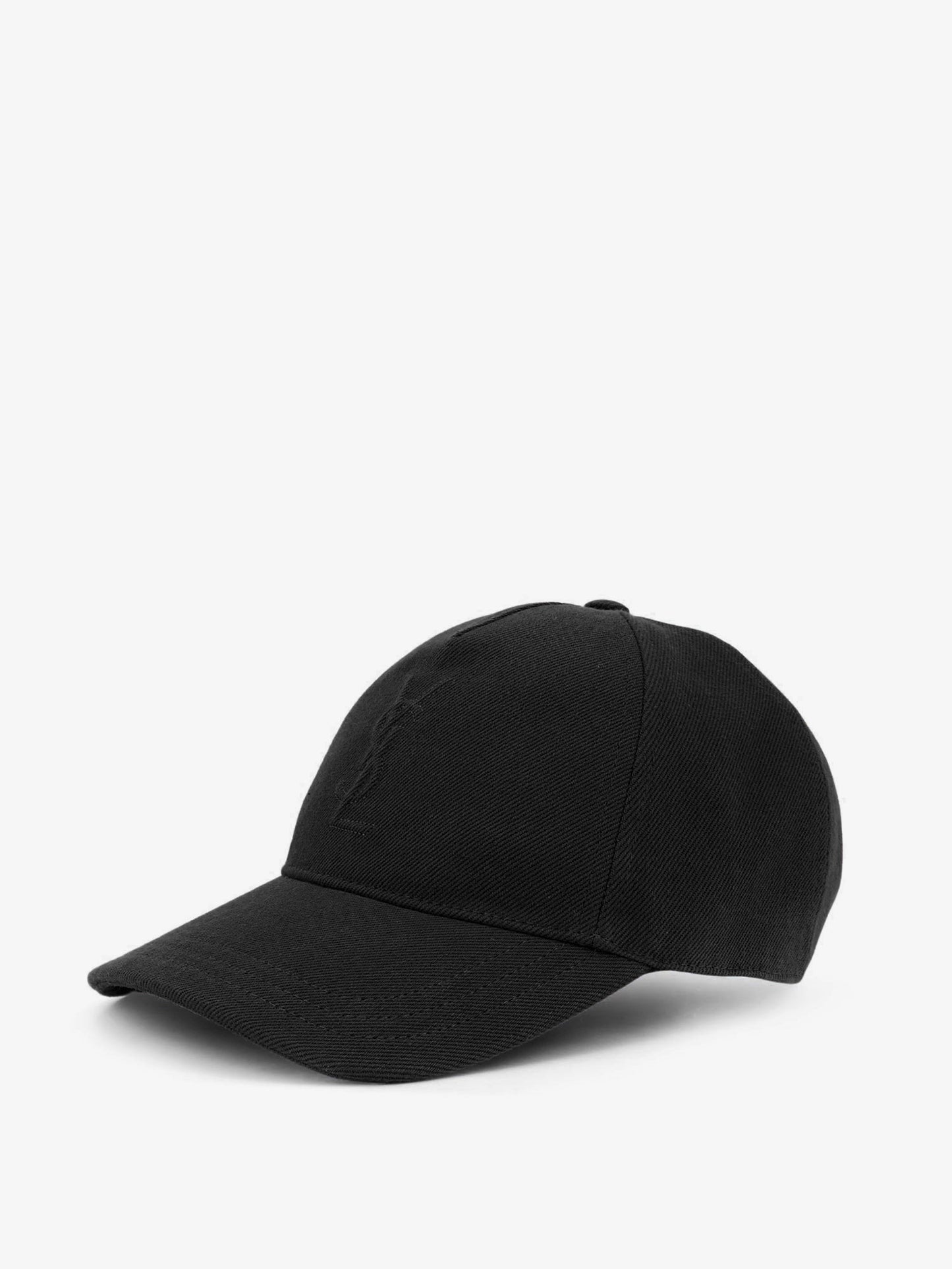 Black denim hat