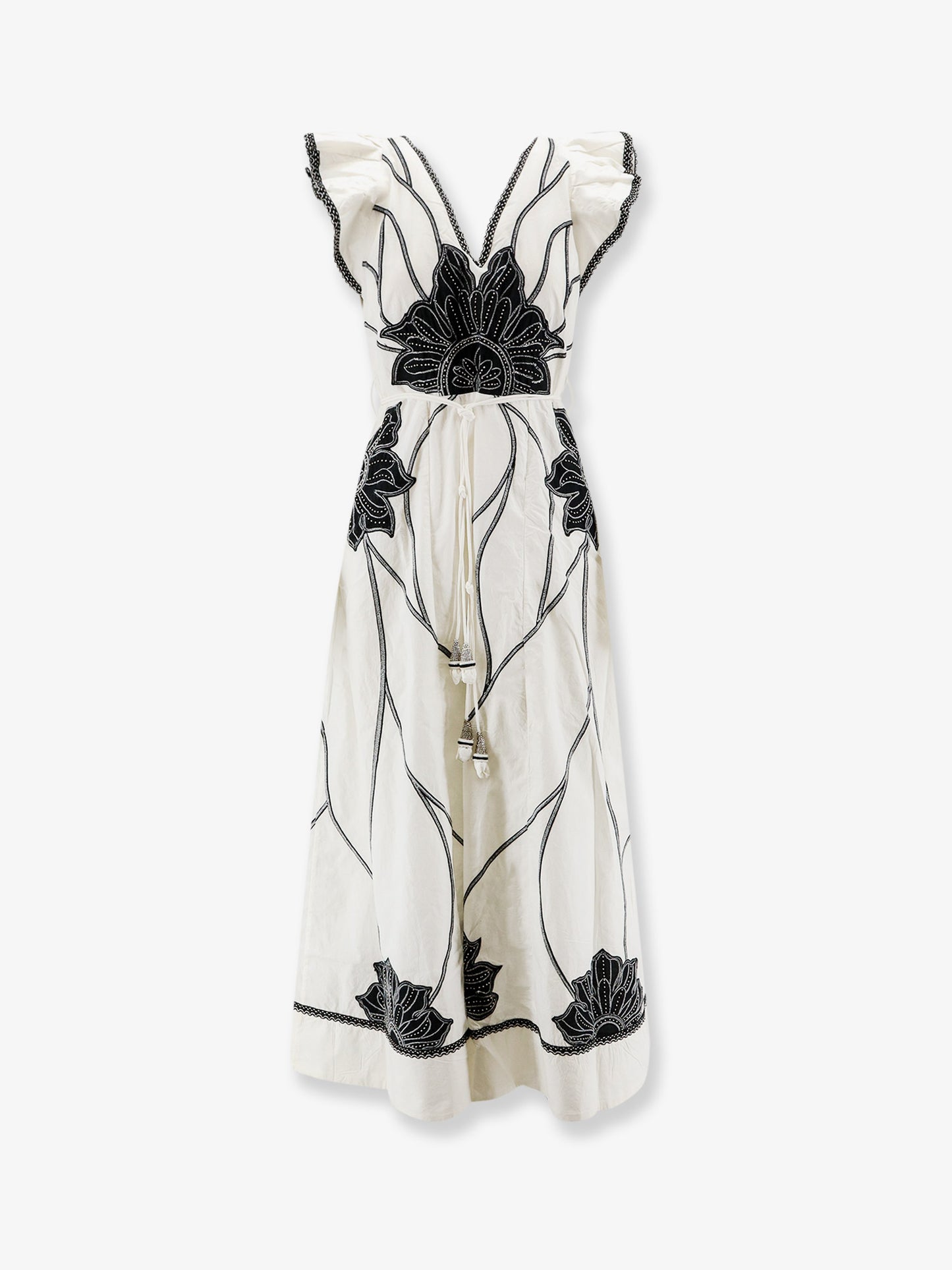 Vittorio cotton long dress