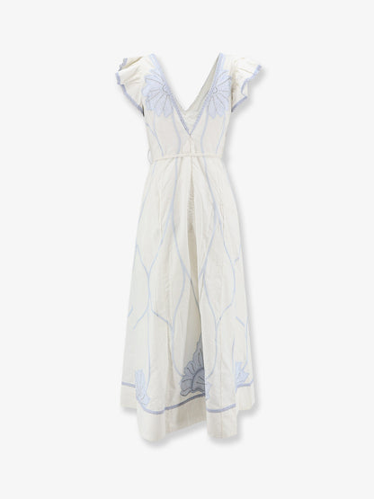 Vittorio cotton long dress thumbnail