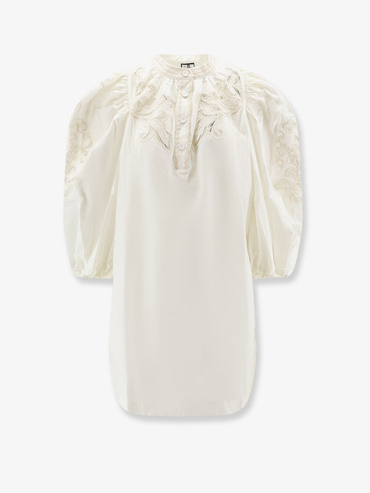 Visaya cotton satin dress