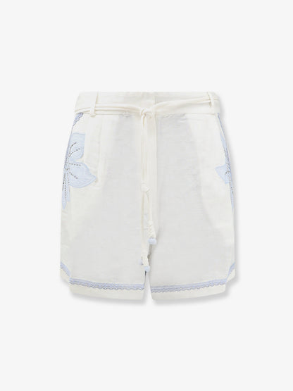 Vareli linen and cotton shorts thumbnail