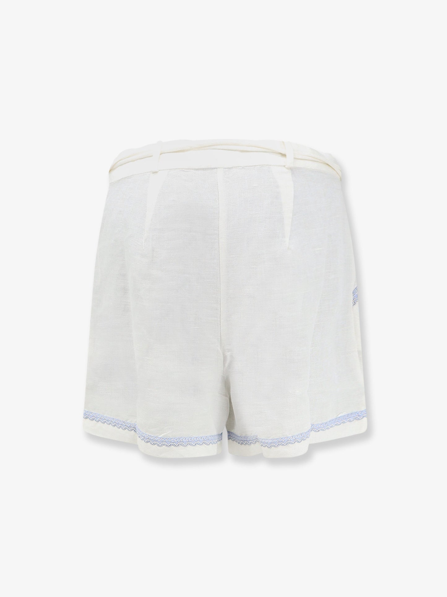 Vareli linen and cotton shorts