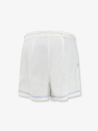 Vareli linen and cotton shorts thumbnail