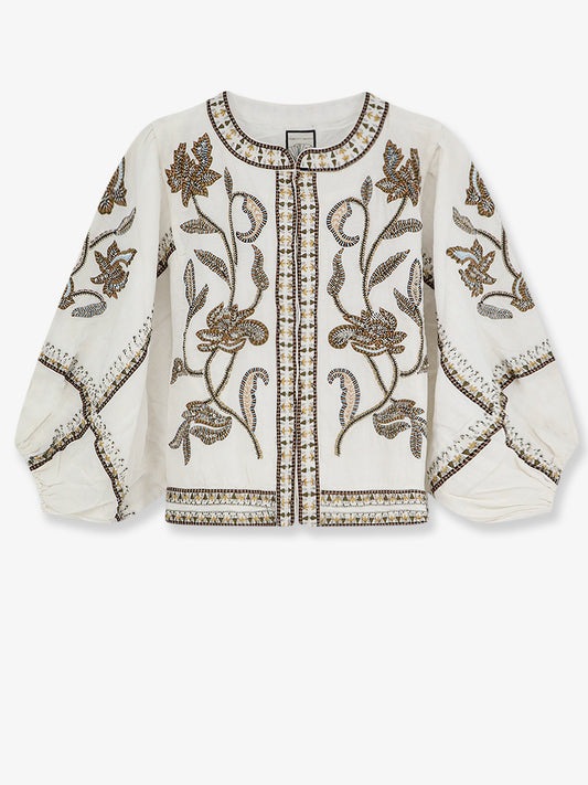 Sorelia linen and cotton blazer