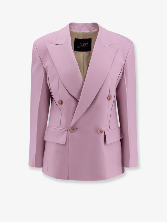 Carmen virgin wool and silk blazer